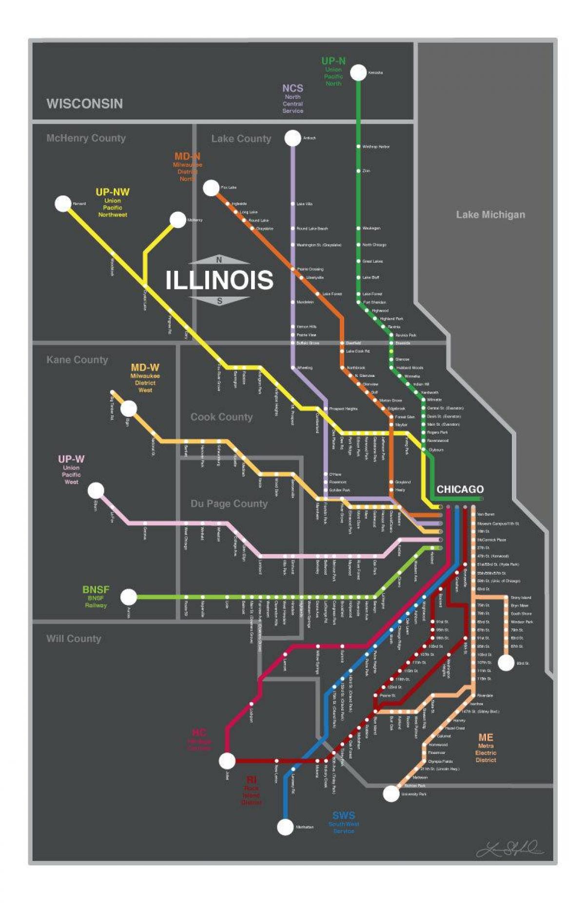 metra ramani Chicago